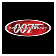 007 40th Anniversary Logo PNG Vector