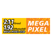 1.92 Mega Pixel CCD Logo PNG Vector