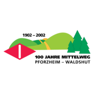 100 Jahre Mittelweg Logo PNG Vector