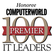 100 Premier IT Leaders Logo PNG Vector