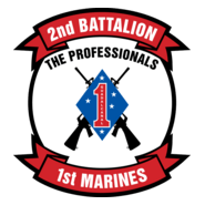 2nd Battalion 1st Marine Regiment USMC Logo PNG Vector