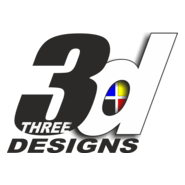 3D Designs Logo PNG Vector