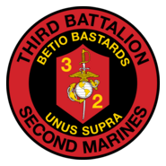 3rd Battalion 2nd Marine Regiment USMC Logo PNG Vector