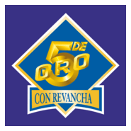 5 de Oro Revancha Logo PNG Vector