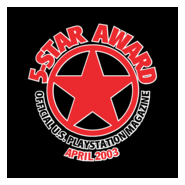 5-Star Award Logo PNG Vector