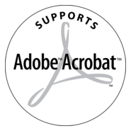 Adobe Acrobat Supports Logo PNG Vector