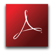 Adobe Reader Logo PNG Vector