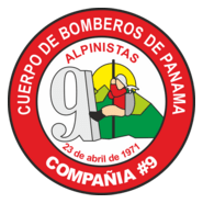 alpinistas - compañia 9 - bomberos de panama Logo PNG Vector