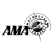 AMA Motorcycle Travel Logo PNG Vector