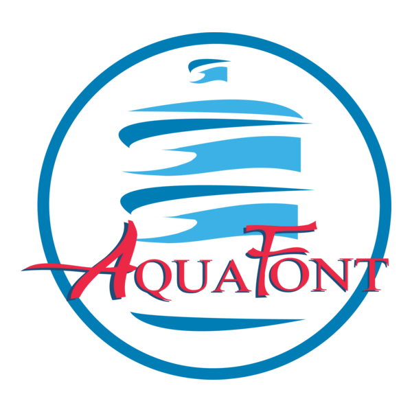 Aquafont Logo PNG Vector