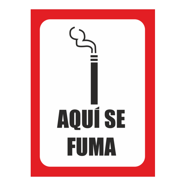 AQUI SE FUMA Logo PNG Vector