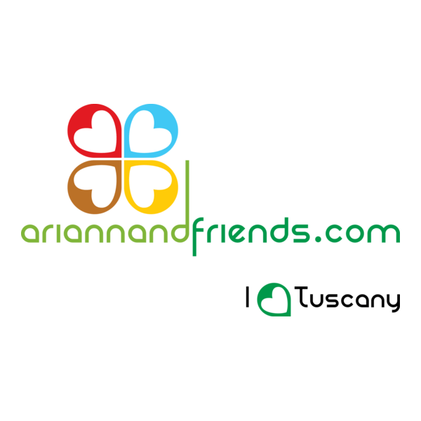Arianna&Friends - Love Tuscany Logo PNG Vector