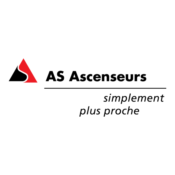 AS Ascenseurs Logo PNG Vector