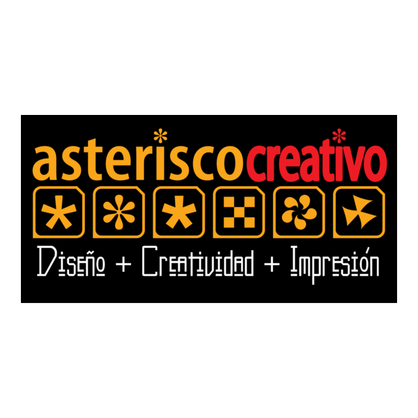 Asterisco Creativo Logo PNG Vector