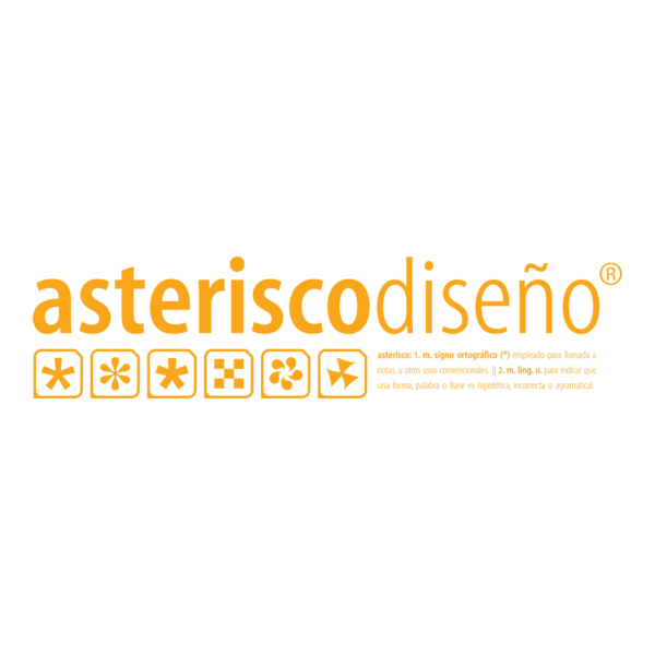 Asterisco Design Logo PNG Vector