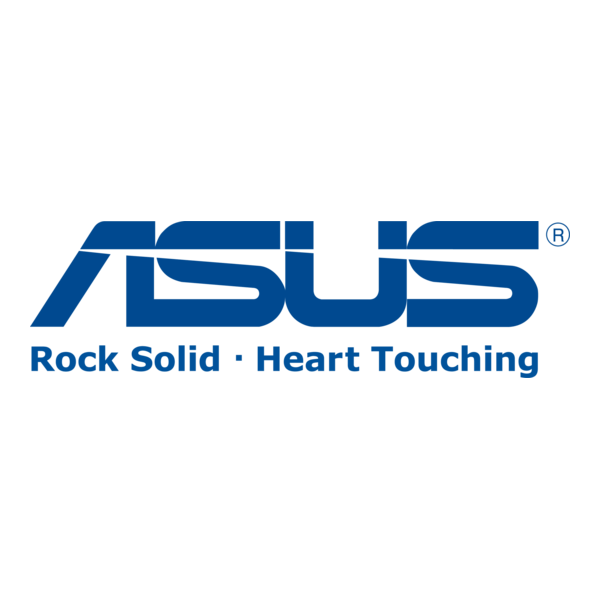 ASUS Rock solid - Heart touching Logo PNG Vector
