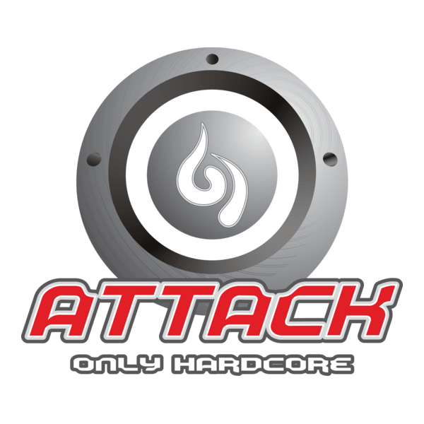 Attack only hardcore Logo PNG Vector