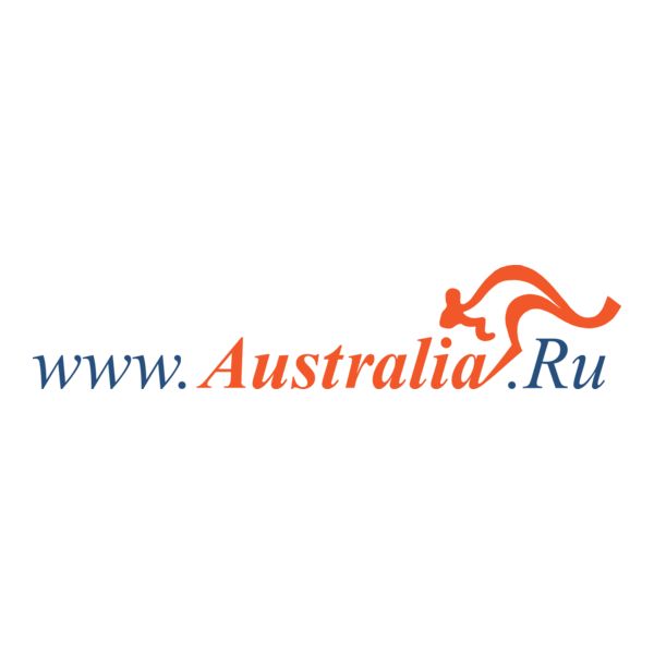 Australia.RU Logo PNG Vector