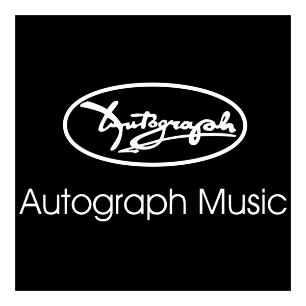 Autograph Music Logo PNG Vector