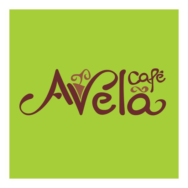 Avela Cafe Logo PNG Vector