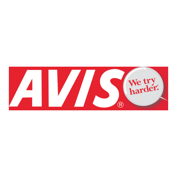 Avis_We try harder Logo PNG Vector