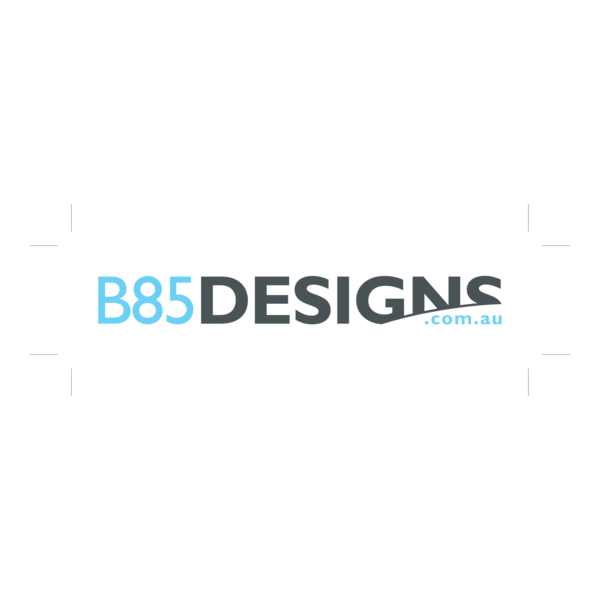 B85 Designs Logo PNG Vector