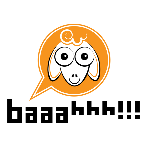 baaahhh Logo PNG Vector