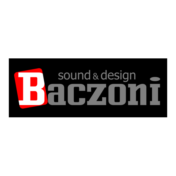 Baczoni Sound & Design Logo PNG Vector