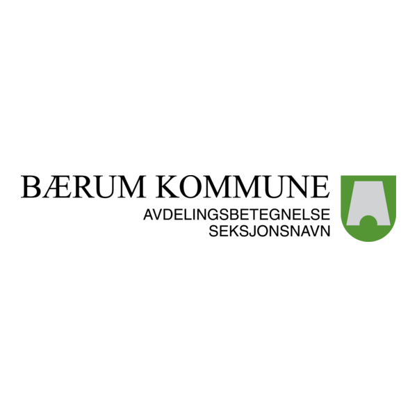 Baerum kommune Logo PNG Vector