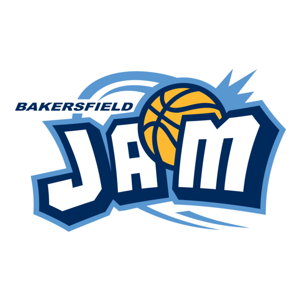 Bakersfield Jam Basketball Logo PNG Vector
