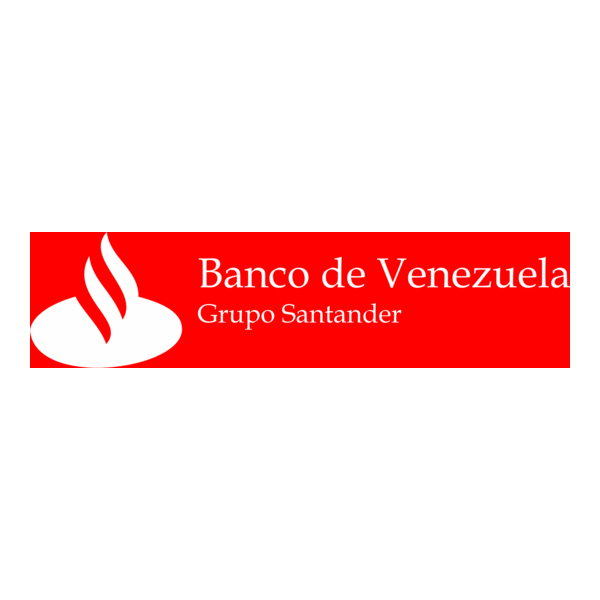 Banco de Venezuela Grupo Santander Logo PNG Vector