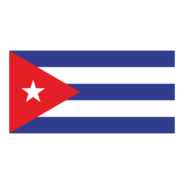 Bandera de Cuba Logo PNG Vector