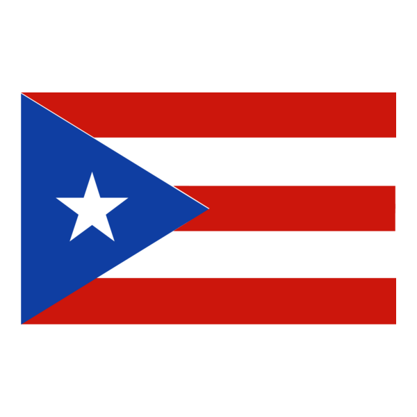Bandera Puerto Rico Logo PNG Vector