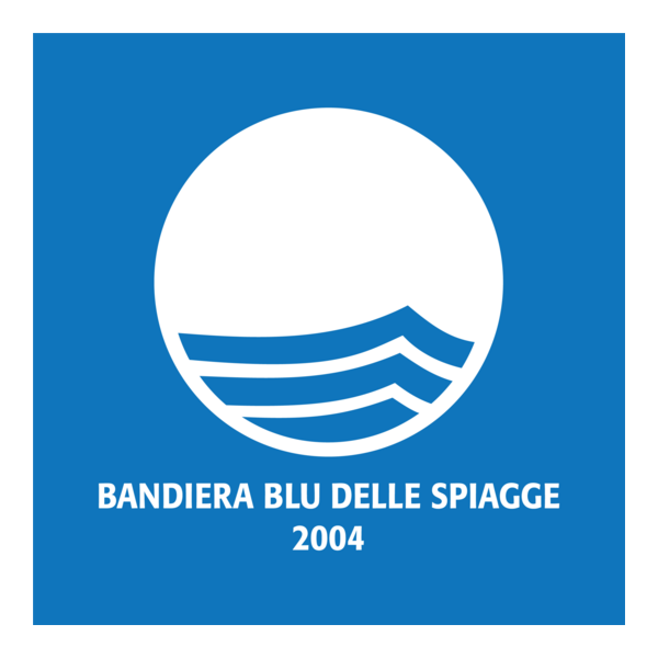 Bandiera blu Logo PNG Vector