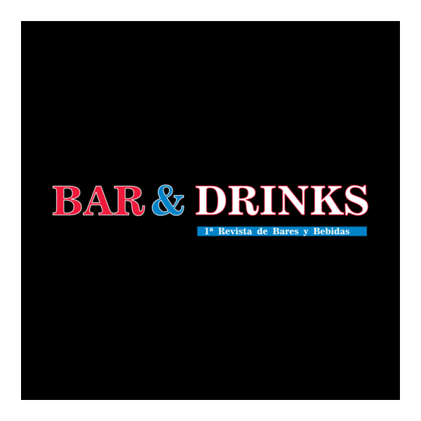 Bar & Drinks Logo PNG Vector
