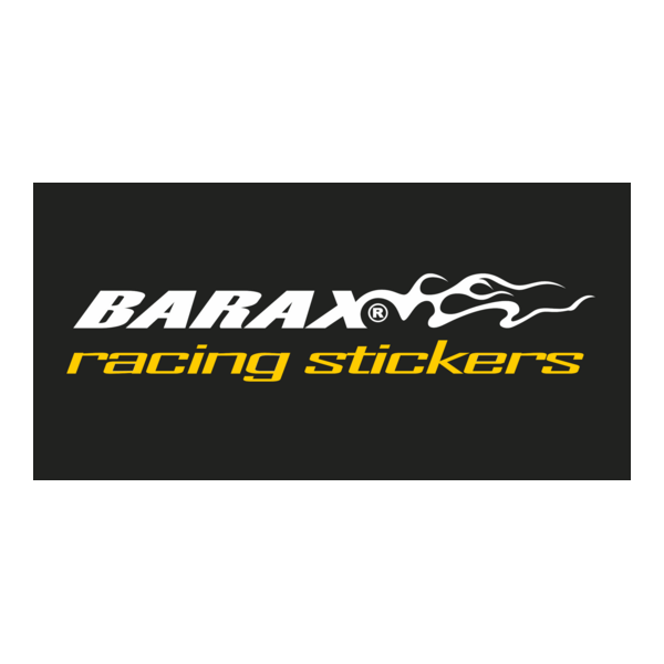 barax racing stickers Logo PNG Vector