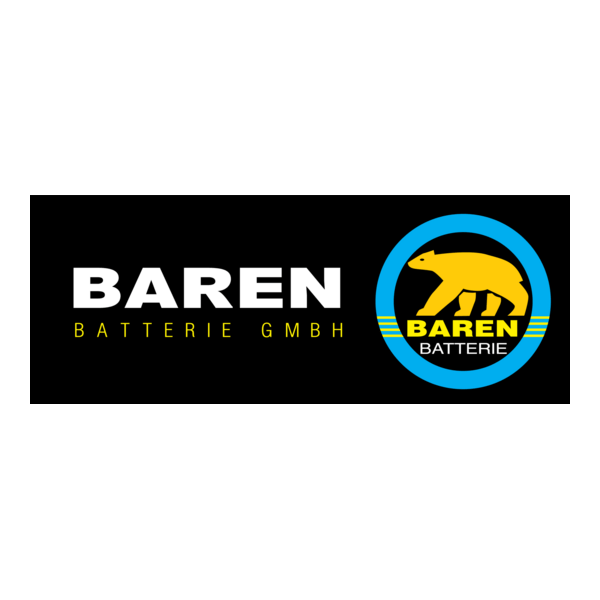 BAREN batteries GMBH Logo PNG Vector