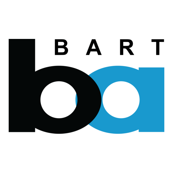 BART Bay Area Rapid Transit Logo PNG Vector