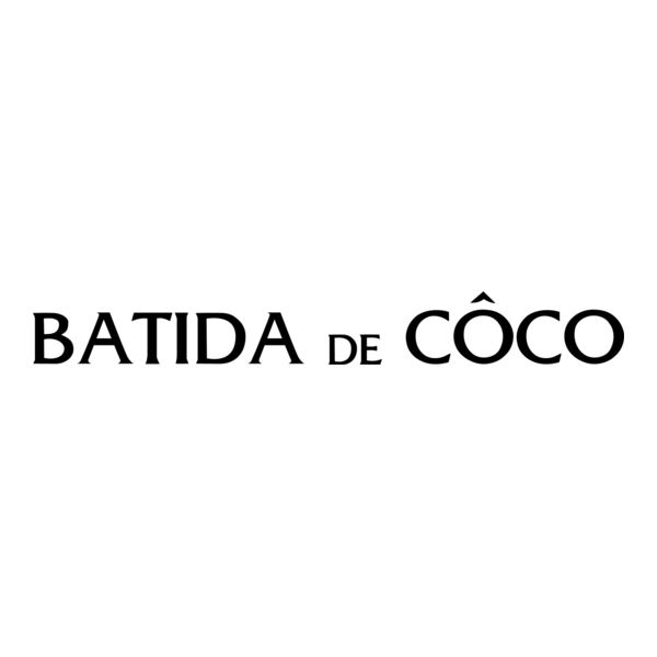 Batida de Coco Logo PNG Vector