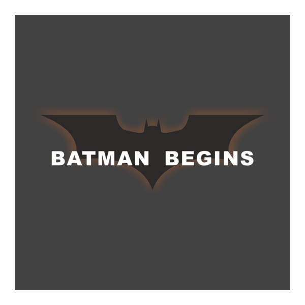 Batman Begins Logo PNG Vector