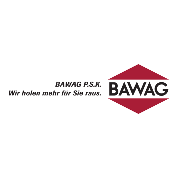 BAWAG P.S.K. Wir holen mehr für Sie raus Logo PNG Vector
