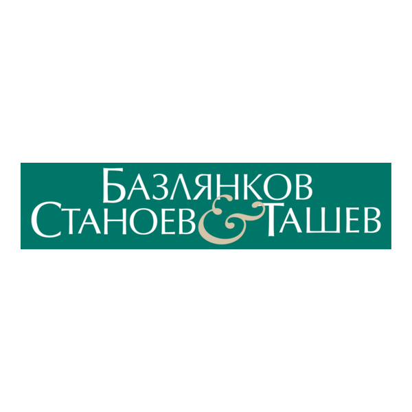 Bazlyankov, Stanoev & Tashev Law Offices Logo PNG Vector