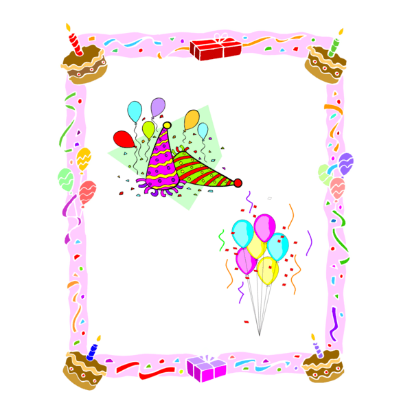 bday stuff Logo PNG Vector