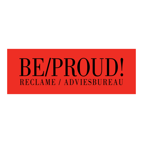 BE/PROUD! Logo PNG Vector