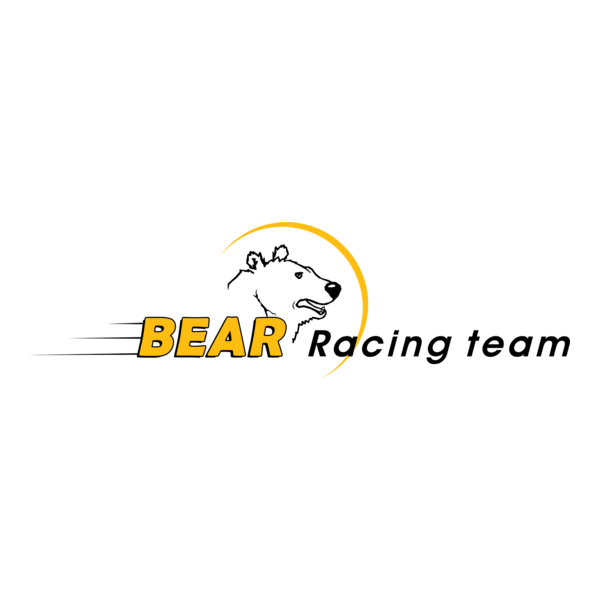Bear Racing Team Logo PNG Vector