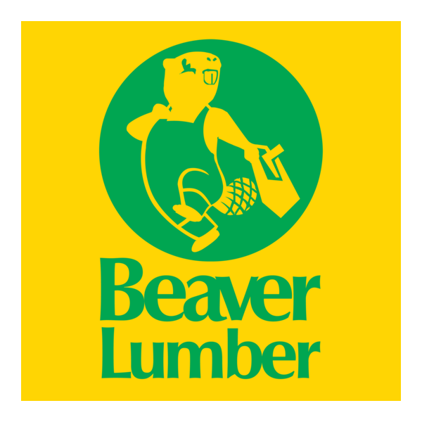 Beaver Lumber Logo PNG Vector