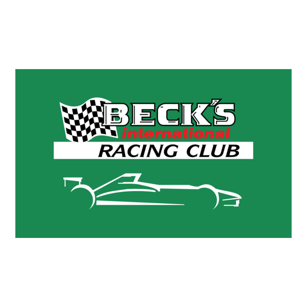 Beck's International Racing Club Logo PNG Vector