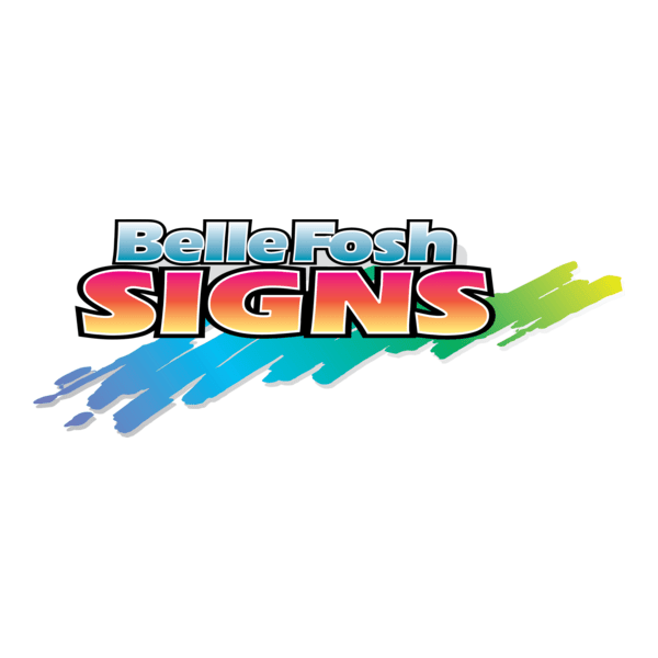 Belle Fosh Signs Logo PNG Vector