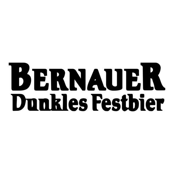 Bernauer Dunkles Festbier Logo PNG Vector