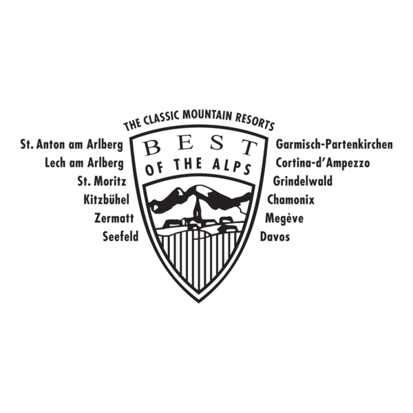 Best of the Alps Logo PNG Vector
